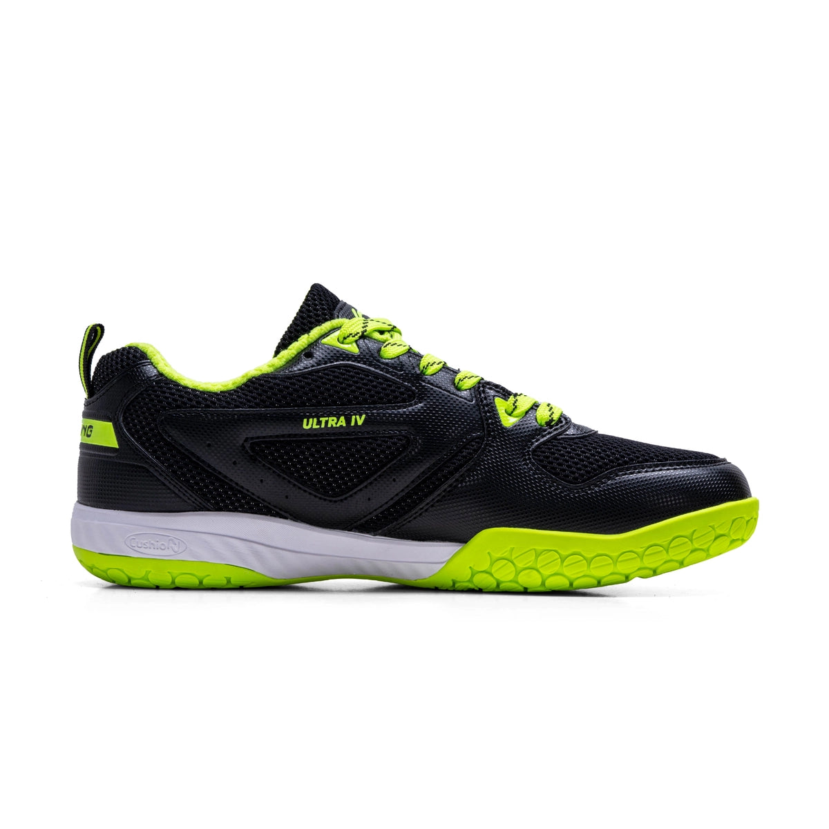 Li-Ning Ultra IV Badminton Shoe - Black / Lime - InstaSport