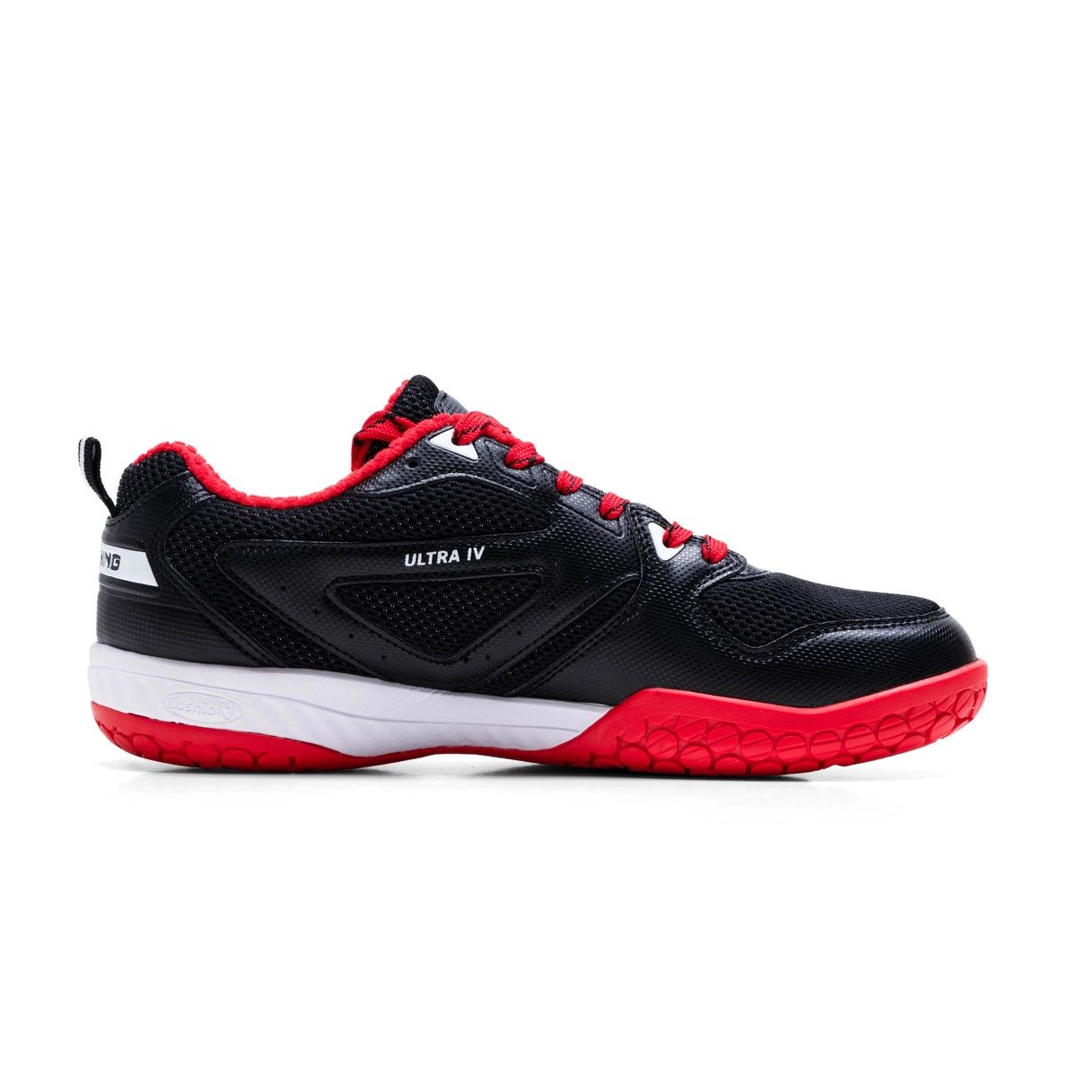 Li-Ning Ultra IV Badminton Shoe - Black / Red - InstaSport