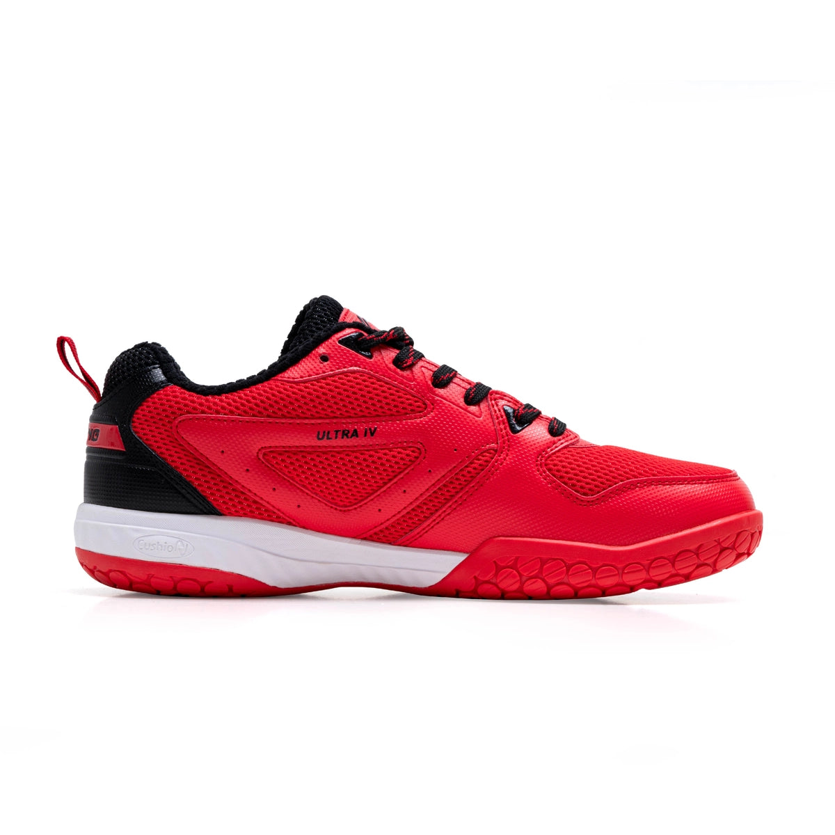 Li-Ning Ultra IV Badminton Shoe - Red / Black - InstaSport