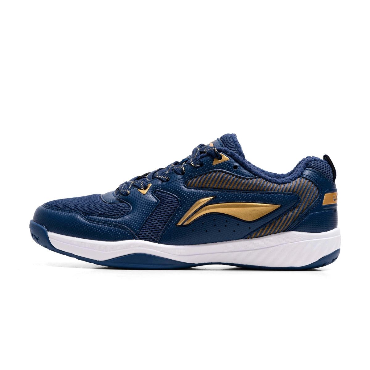Li-Ning Ultra IV Badminton Shoe - Navy / Gold - InstaSport