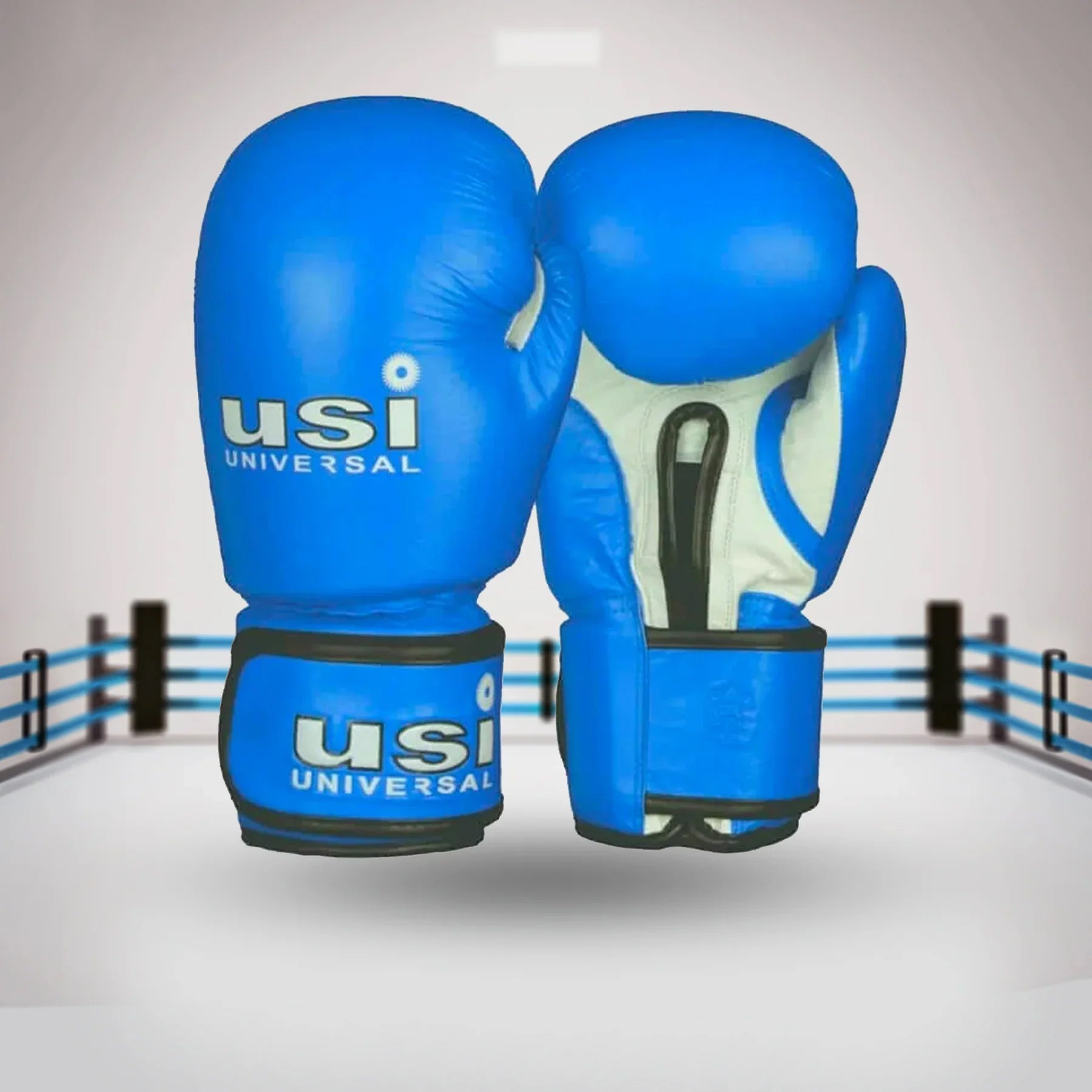 USI Amateur Contest Boxing Gloves (Blue) 10 OZ