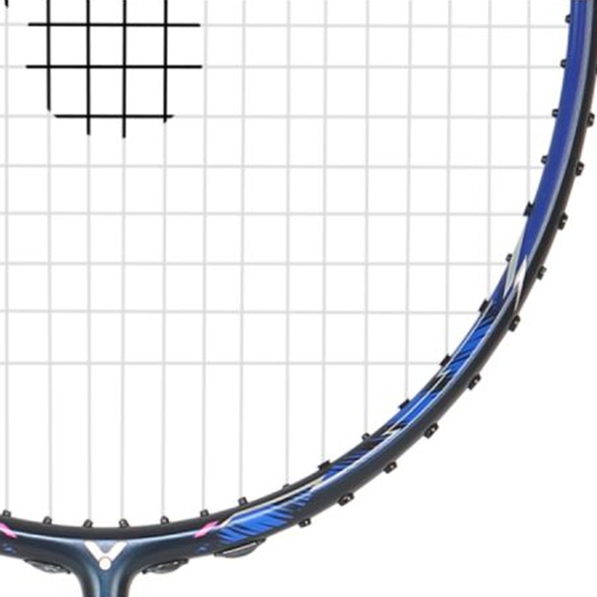 Victor_Auraspeed_ARS-90K_II_TD_B_Strung_Badminton_Racket_Grommets_Instasport