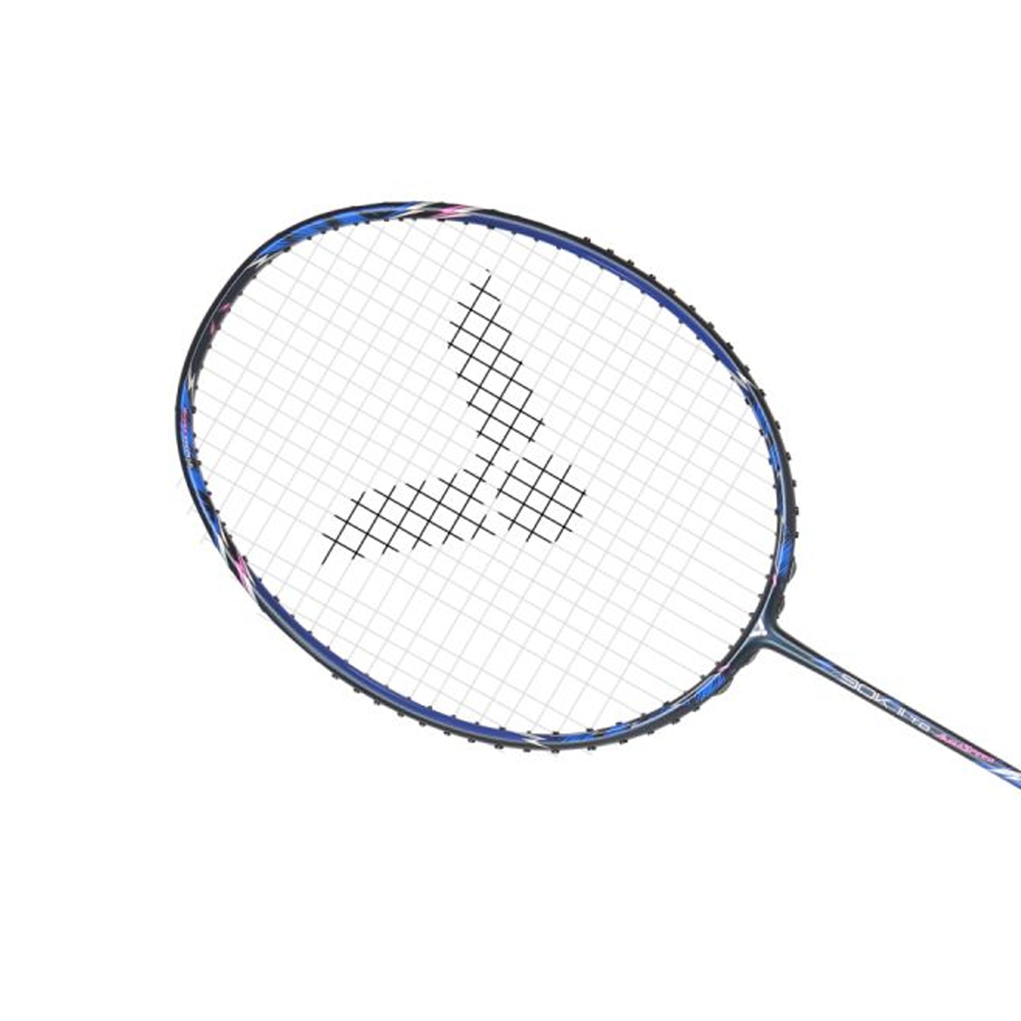 Victor_Auraspeed_ARS-90K_II_TD_B_Strung_Badminton_Racket_Head_Instasport