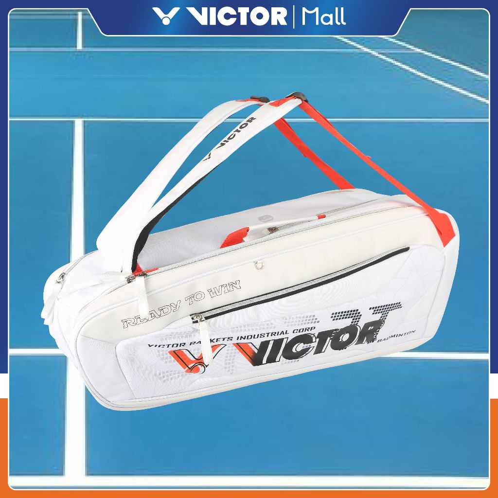 Victor_BR523_Badminton_Kitbag_White_Main_InstaSport