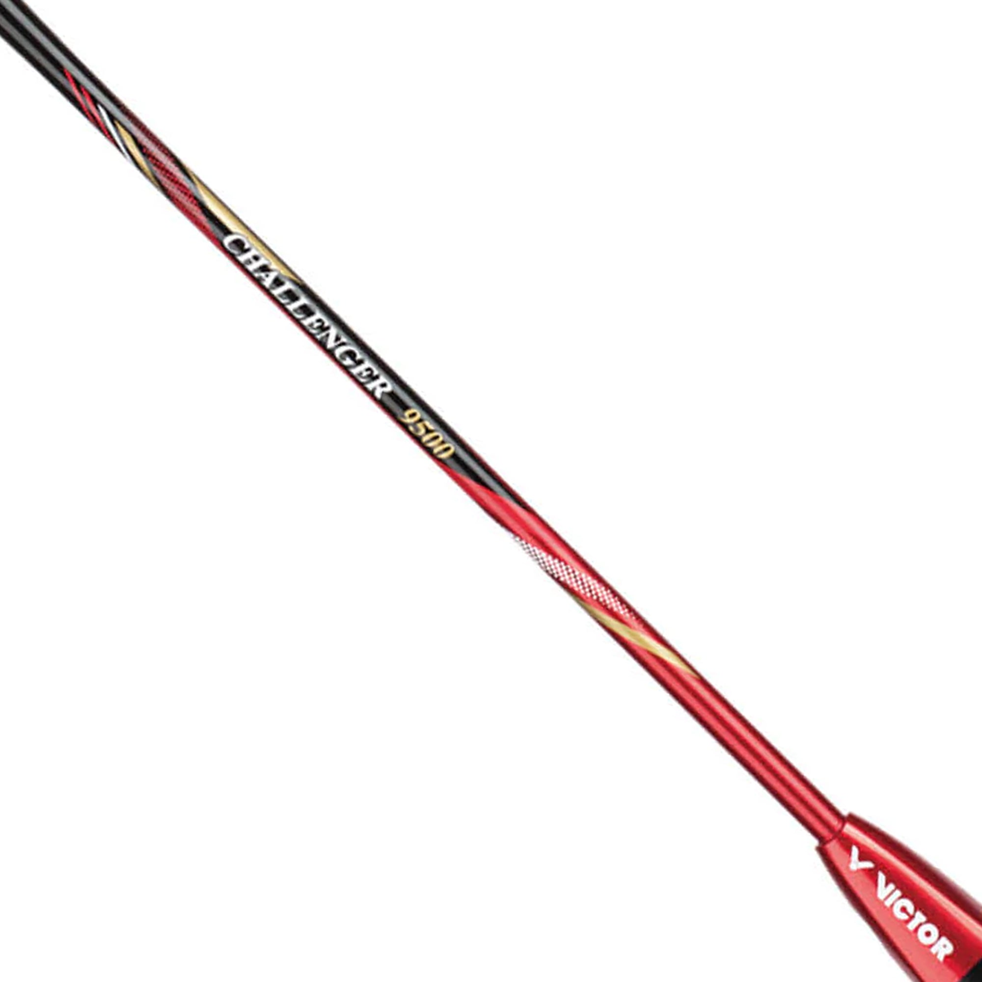 Victor_Challenger_9500_Strung_Fullview_Badminton_Racket_Red_Handle_Instasport