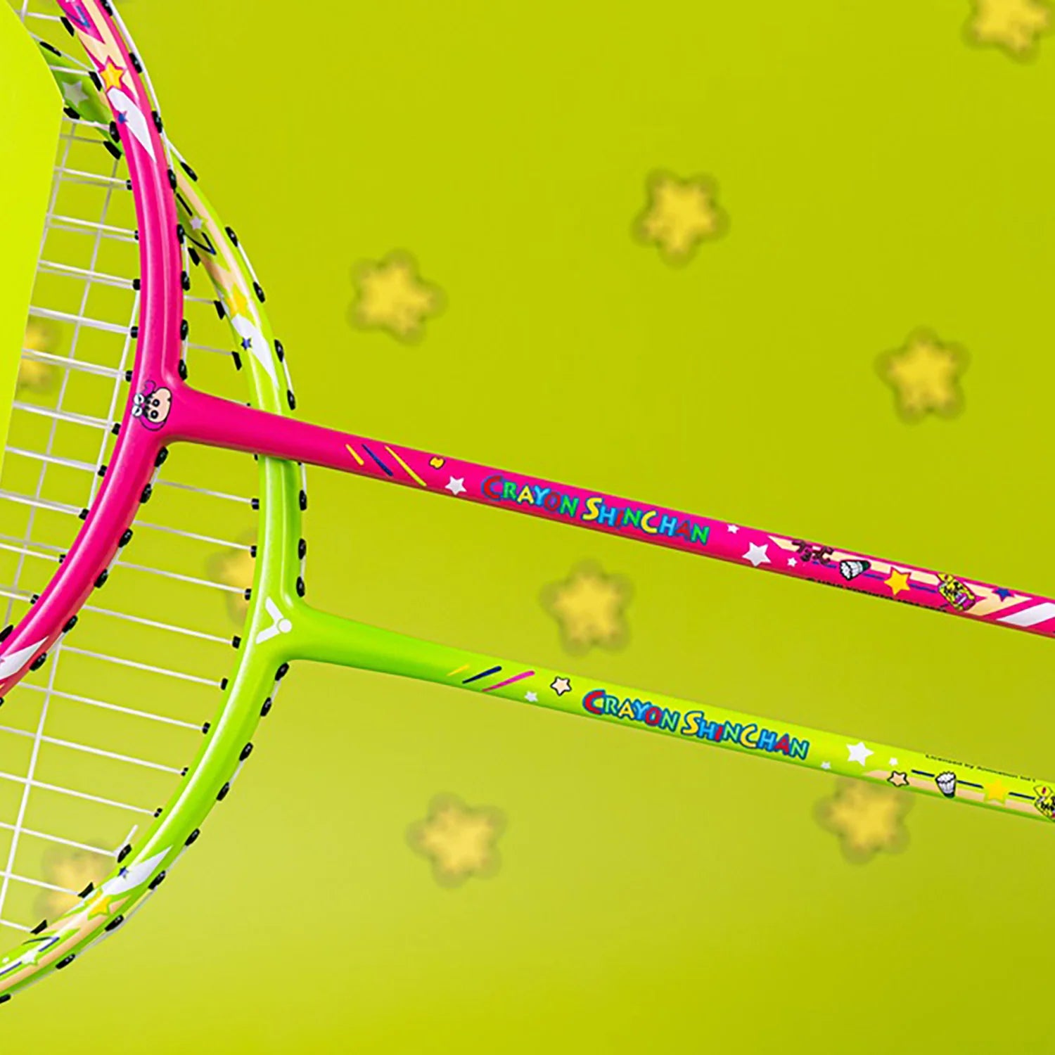 Victor_Crayon_ARS_Shinchan_Unstrung_Set_Badminton_Racket_Shaft_InstaSport