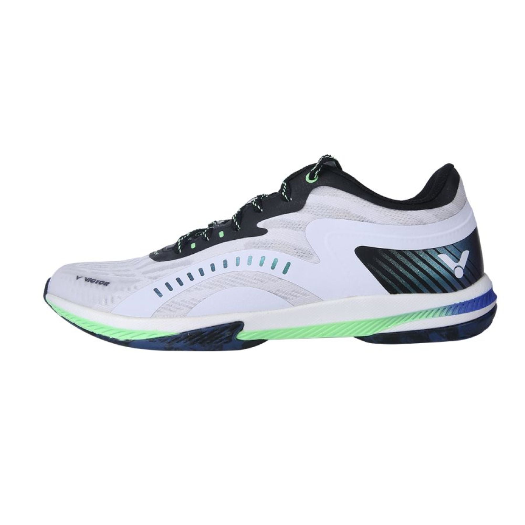 Victor S99 Elite AC Badminton Shoes - White/ Black