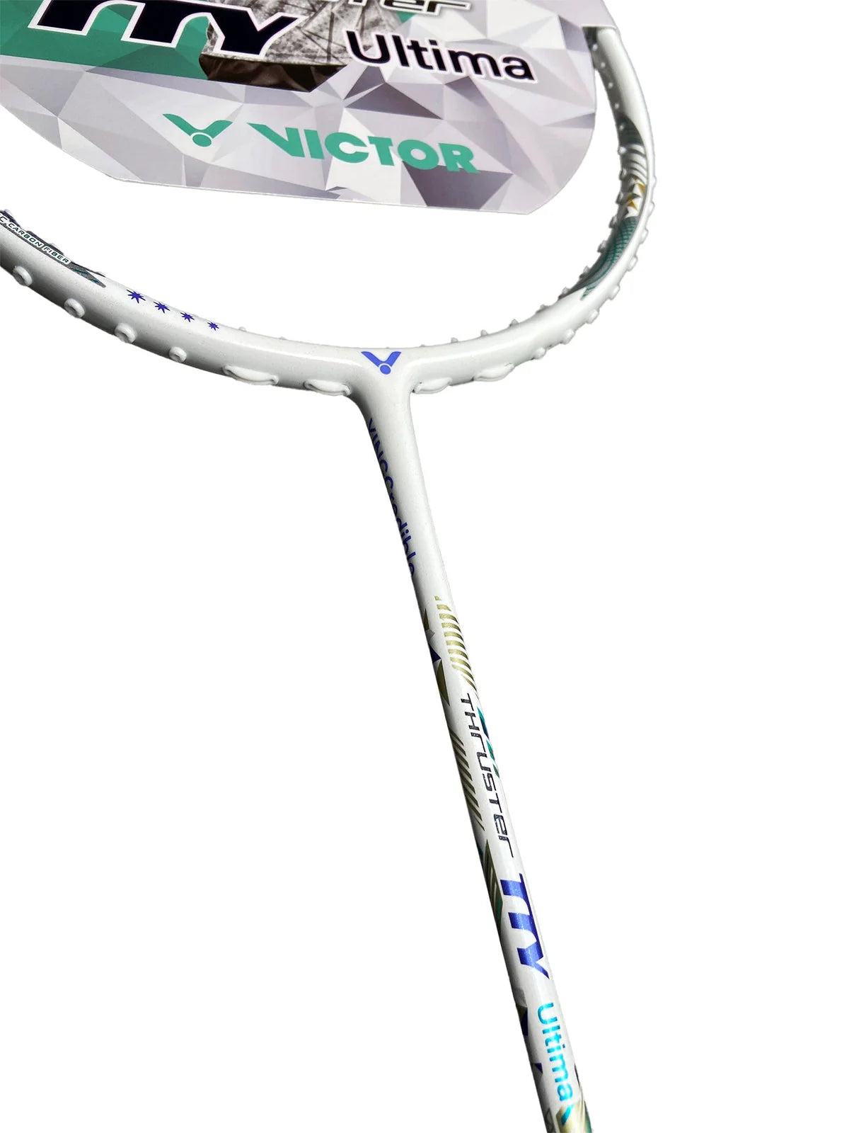 Victor_Thruster_TTY_Ultima_Badminton_FullFrame_-_White_and_Gold_InstaSport