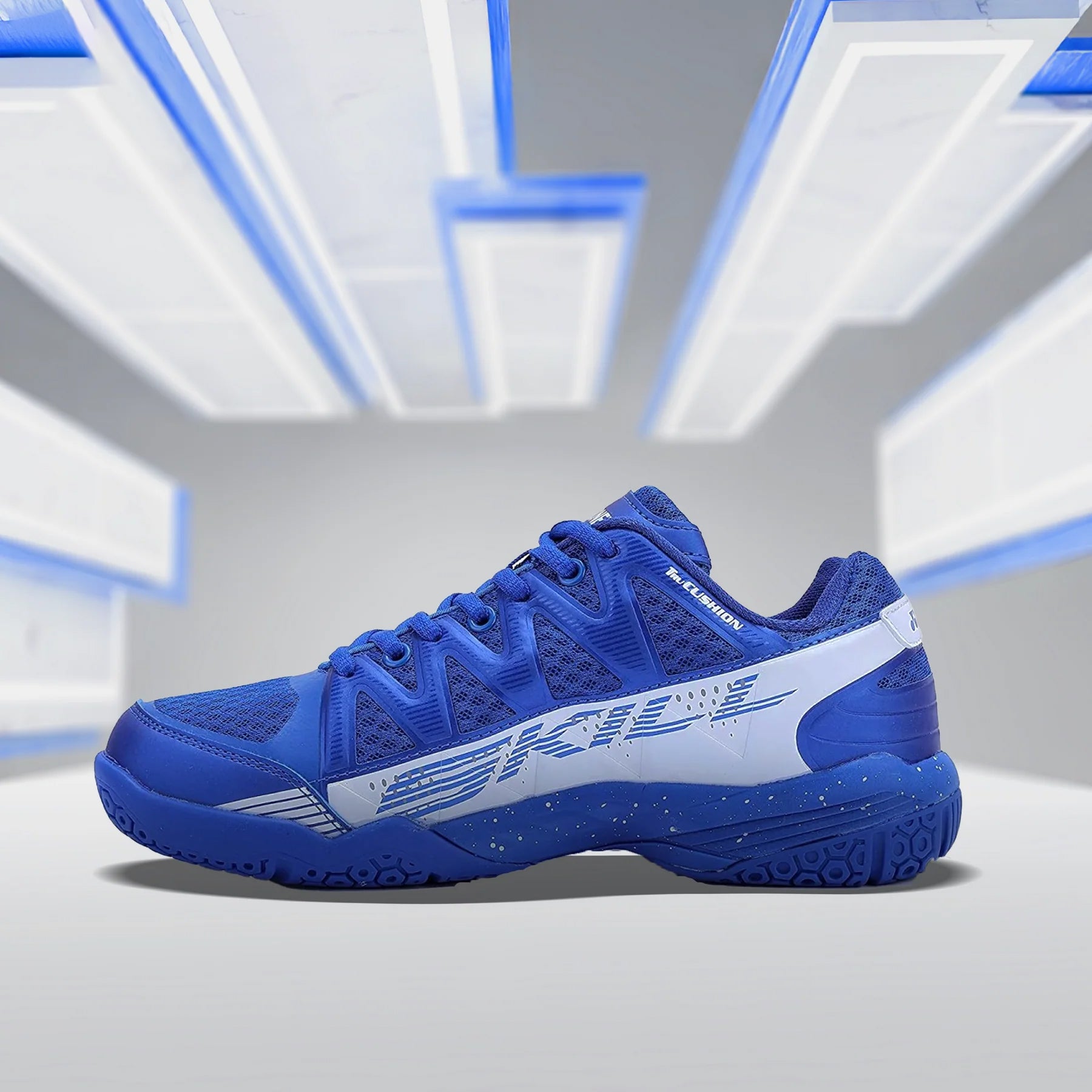 YONEX Skill Badminton Shoes (Hyper Blue/ White) - InstaSport