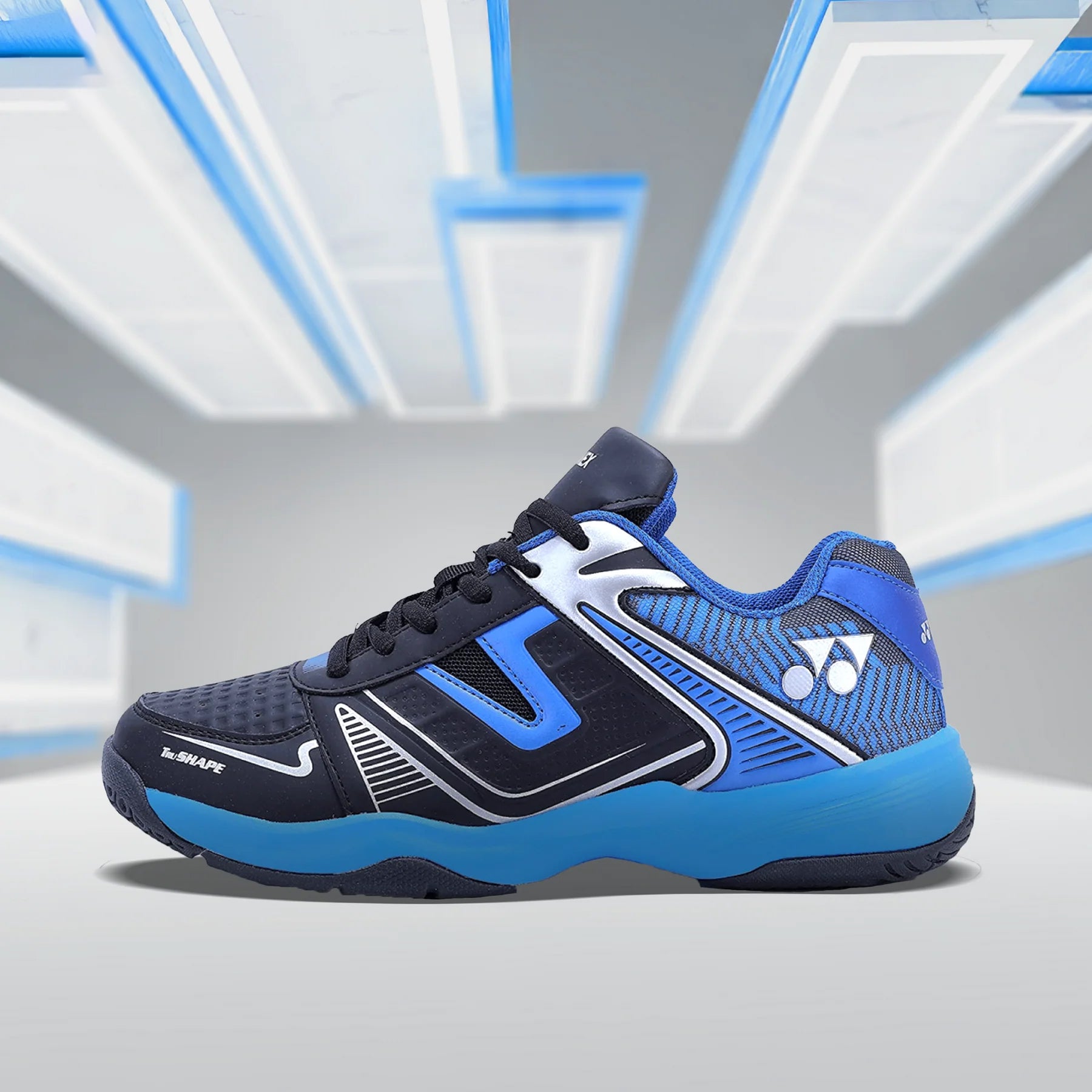 YONEX Tokyo 3 Badminton Shoes for Men (Black/Blue) - InstaSport