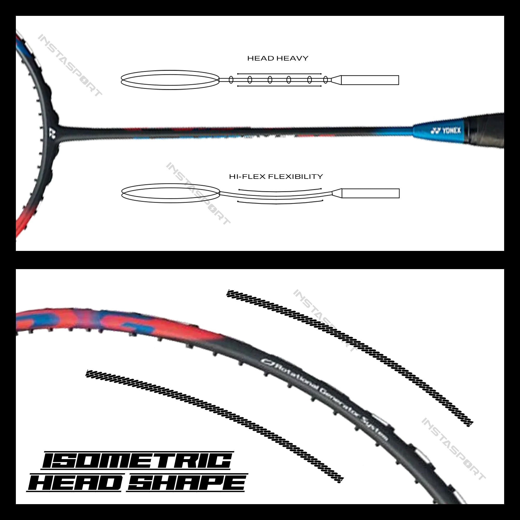 YONEX_Astrox_7DG_Badminton_Racket_Details_Instasport