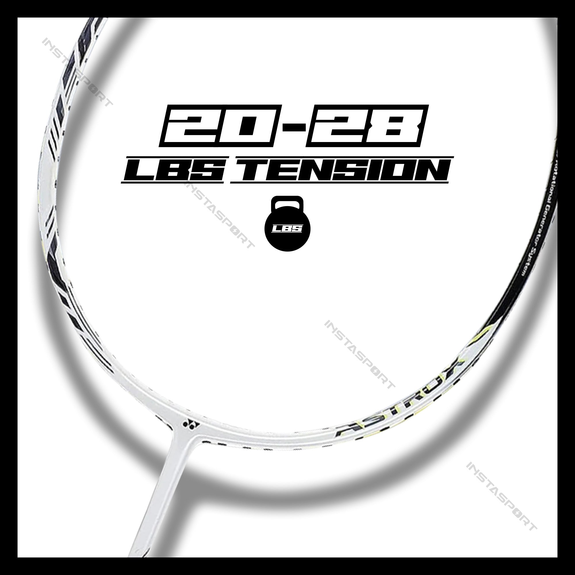 YONEX_aSportAstrox_99_Play_White_Tiger_Badminton_Racket_Throat_Inst
