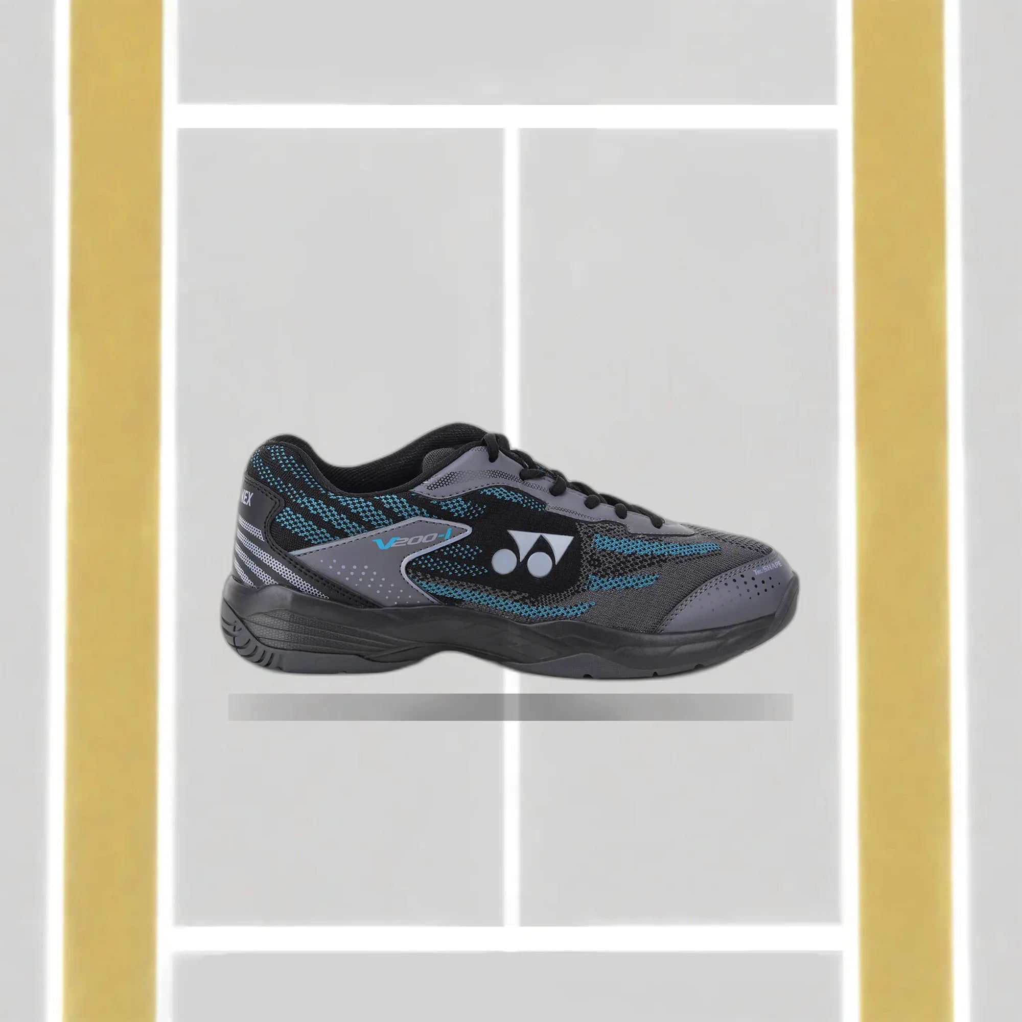 Yonex_Velo_200_Badminton_Shoes_Cyan_Black_Main_InstaSport
