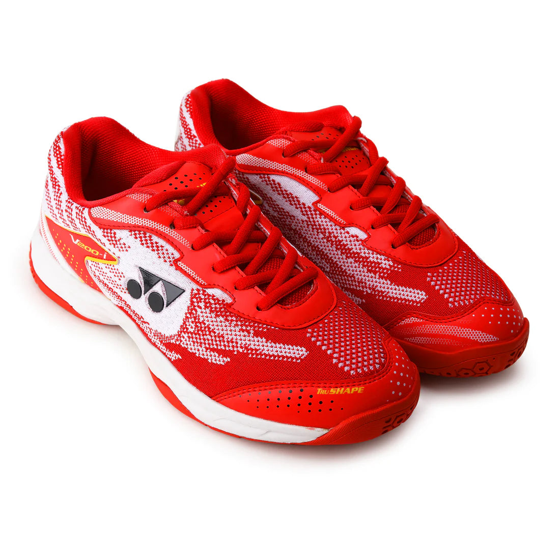 Yonex_Velo_200_Badminton_Shoes_Ruby_Gold_Badminton_Shoes_Cross_InstaSport