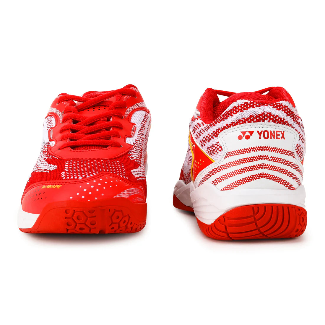 Yonex_Velo_200_Badminton_Shoes_Ruby_Gold_Badminton_Shoes_Heal_InstaSport