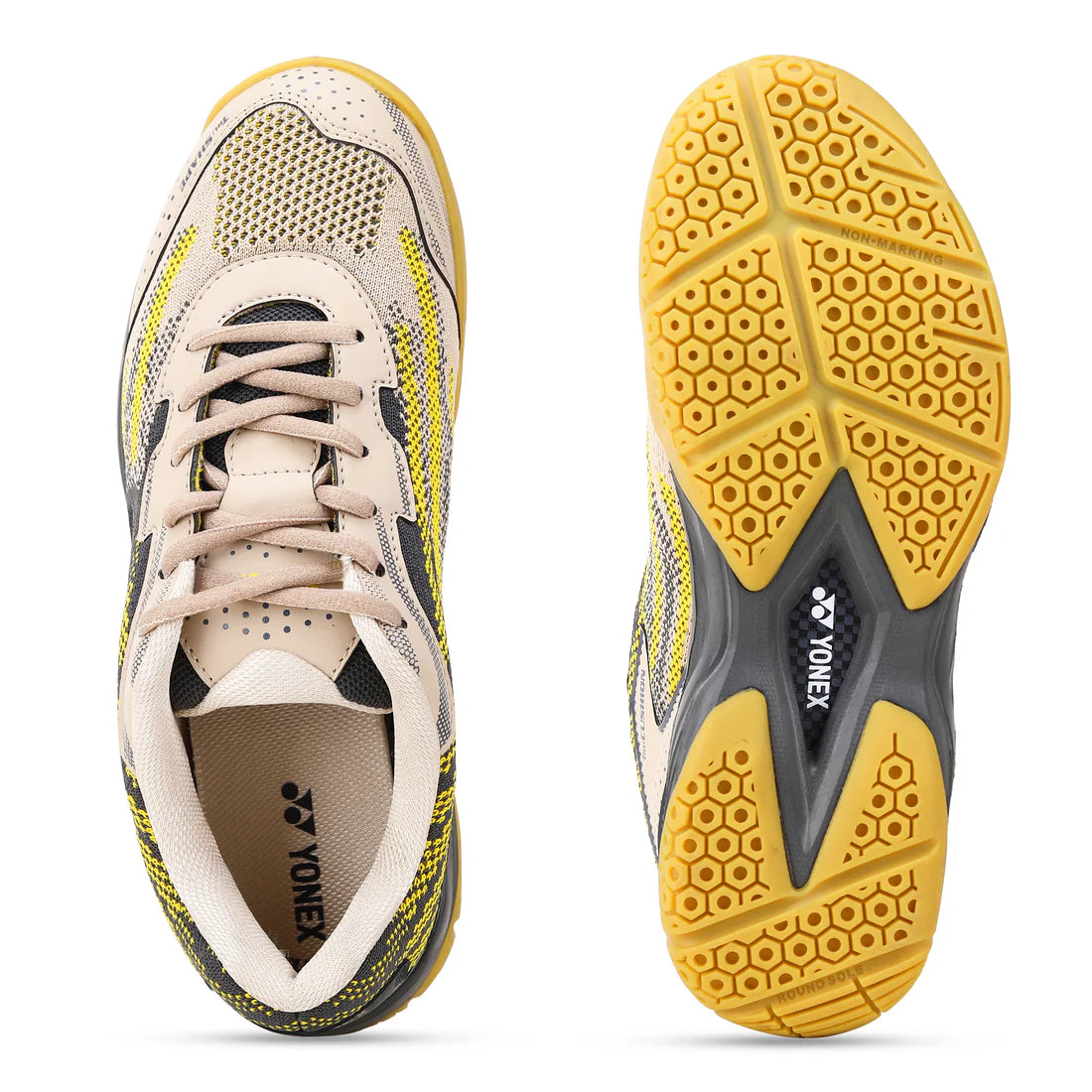 Yonex_Velo_200_Badminton_Shoes_Sail_Lunar_Rock_Badminton_Shoes_Heal_InstaSport