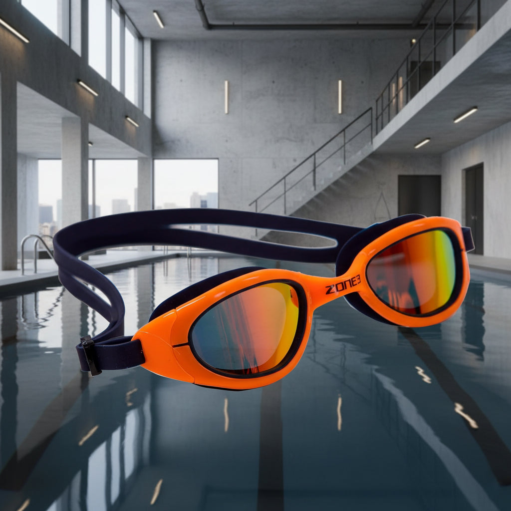Zone3_Attack_Swimming_Goggles_Navy_Neon_Orange_Main_InstaSport