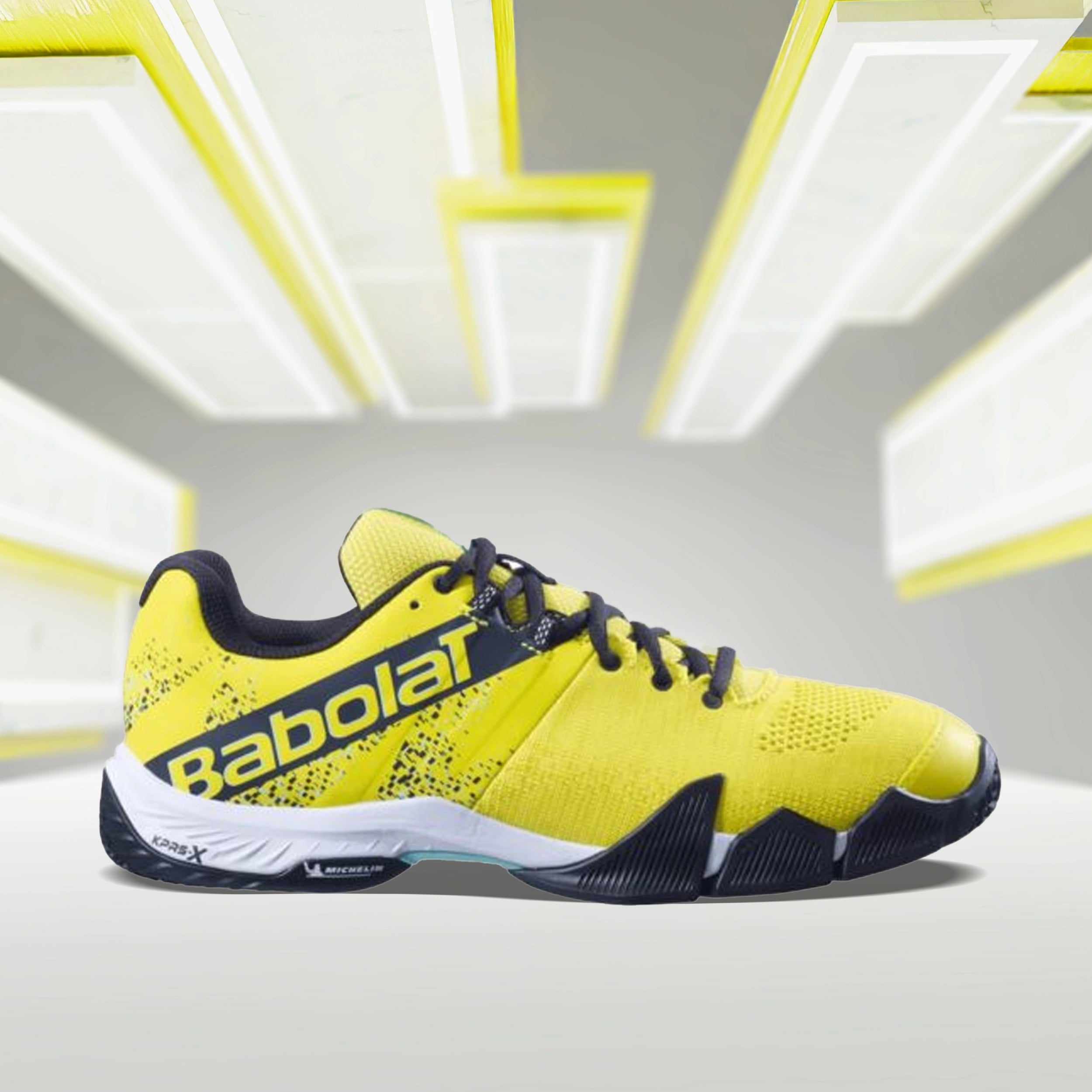 Babolat Movea Men Padel Shoes- Acacia/Blue Curacao