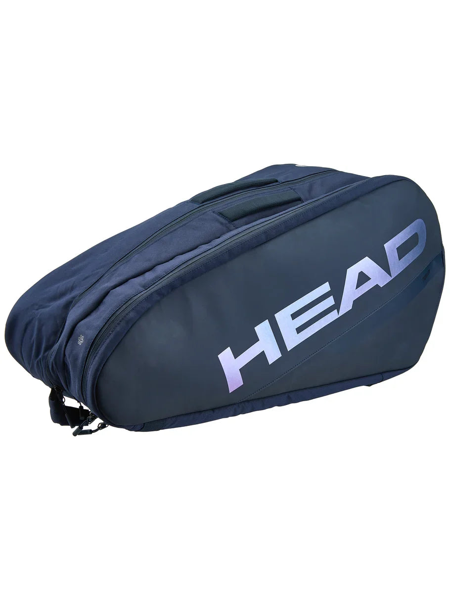 HEAD Tour Racquet Bag L (Navy) - Front View