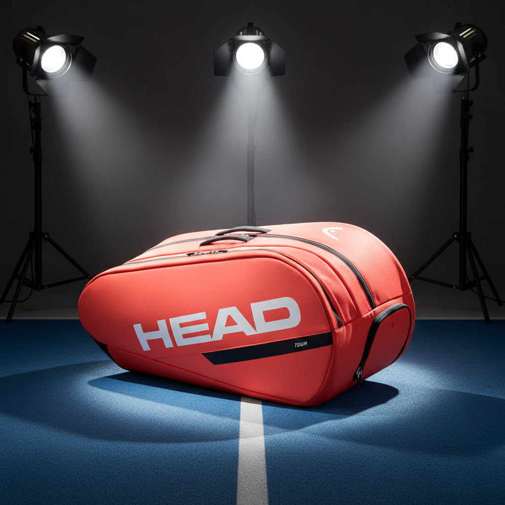 HEAD Tour Racquet Bag L (Fluo Orange) - Hero View