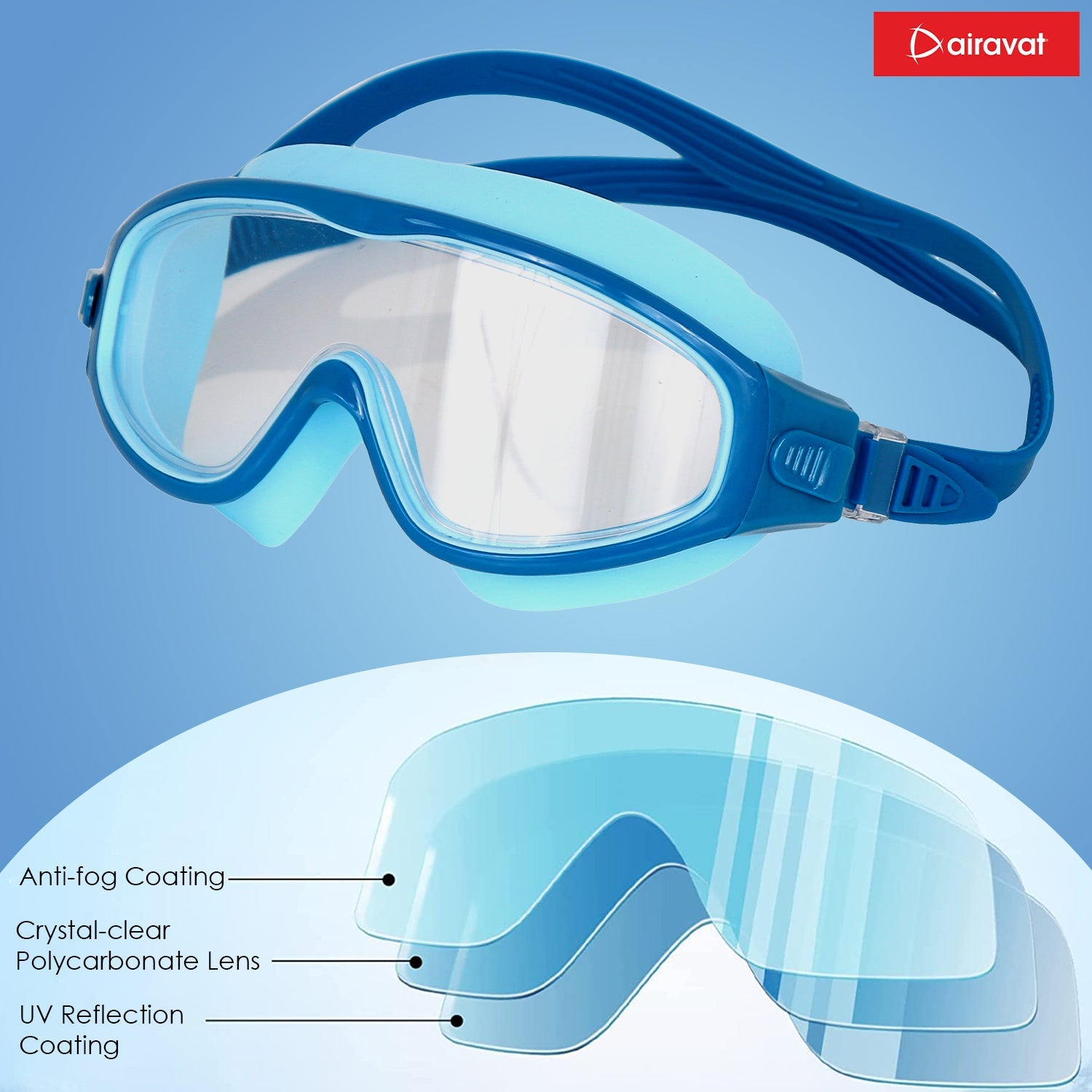 Airavat Macho Junior 1012 Swimming Goggles