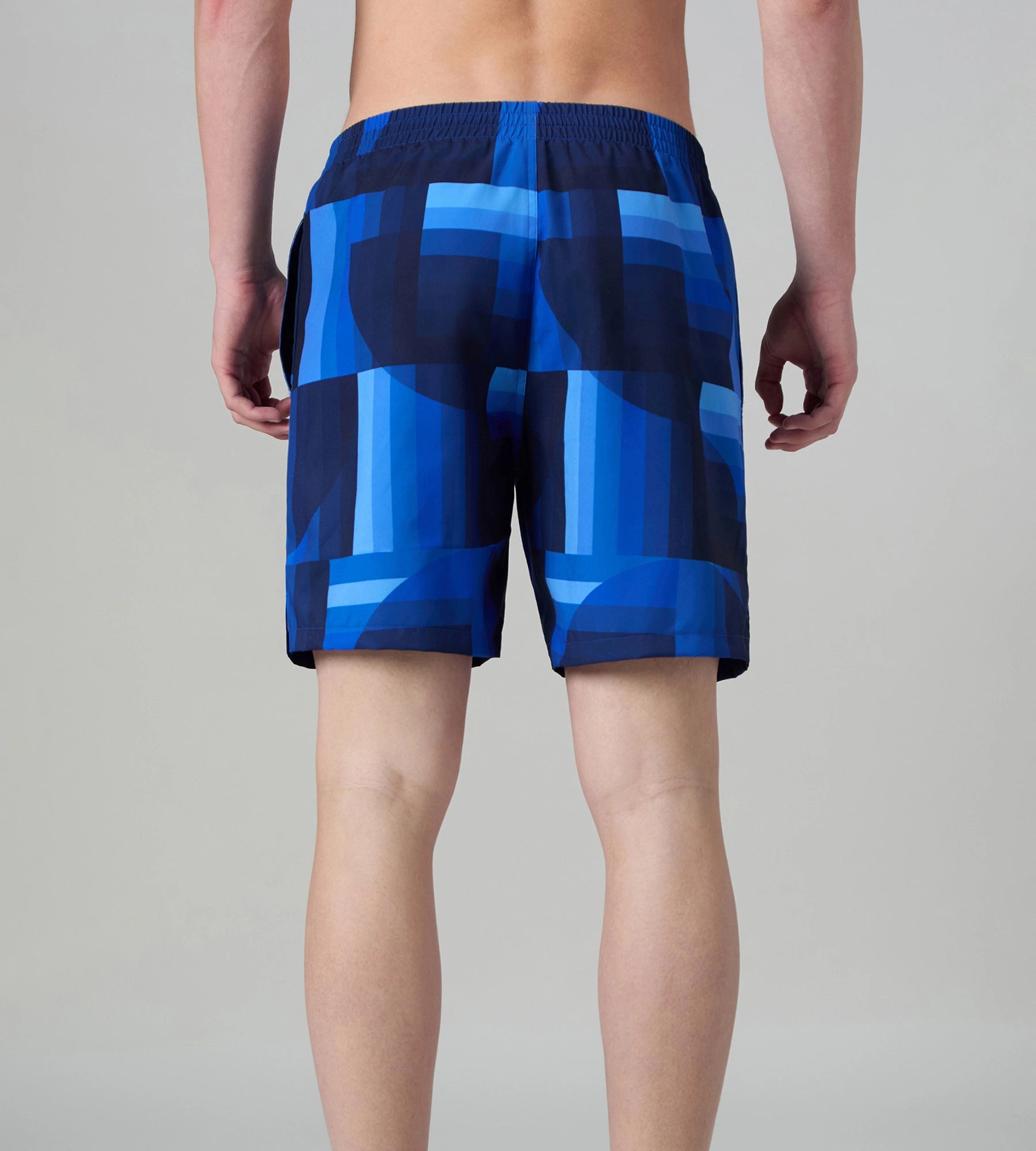 Speedo Men's 4 Way Comfort Stretch Essential Printed Watershorts With Side Pockets - Periwinkle Blue - Watershorts | Speedo | InstaSport