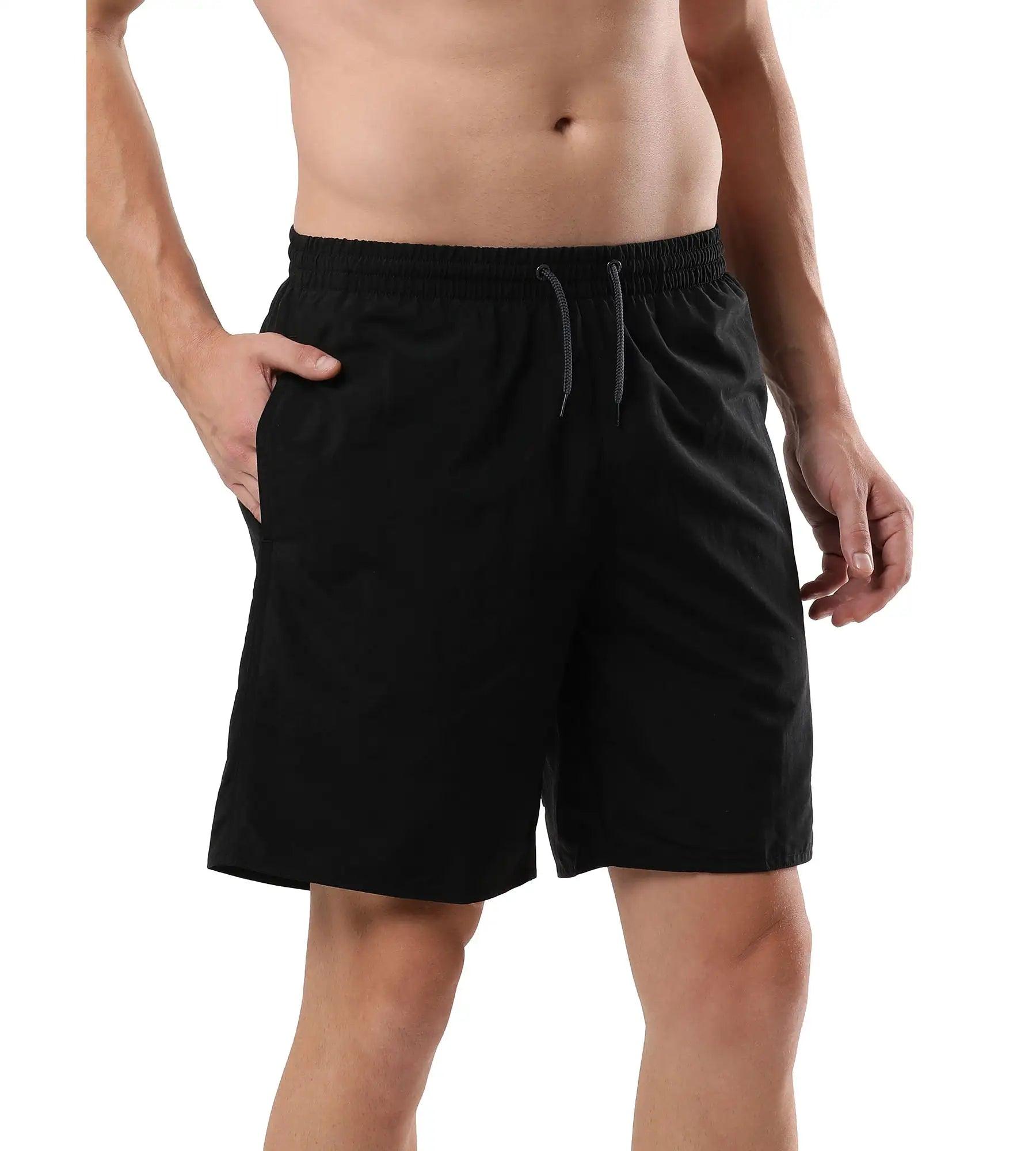 Speedo Men's Recycled Nylon Essential Watershorts - Black & Oxid Grey - Watershorts | Speedo | InstaSport
