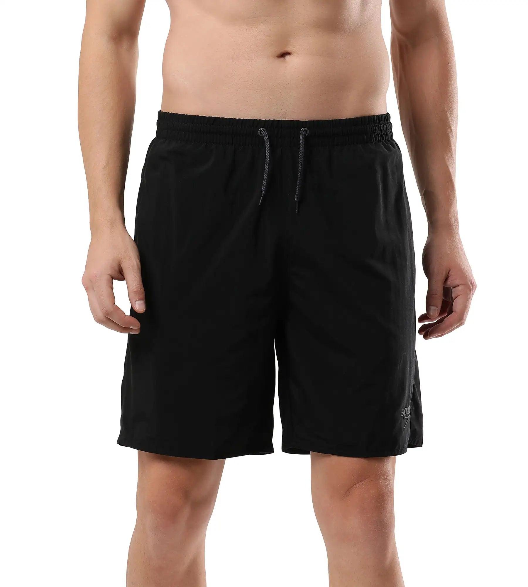 Speedo Men's Recycled Nylon Essential Watershorts - Black & Oxid Grey - Watershorts | Speedo | InstaSport