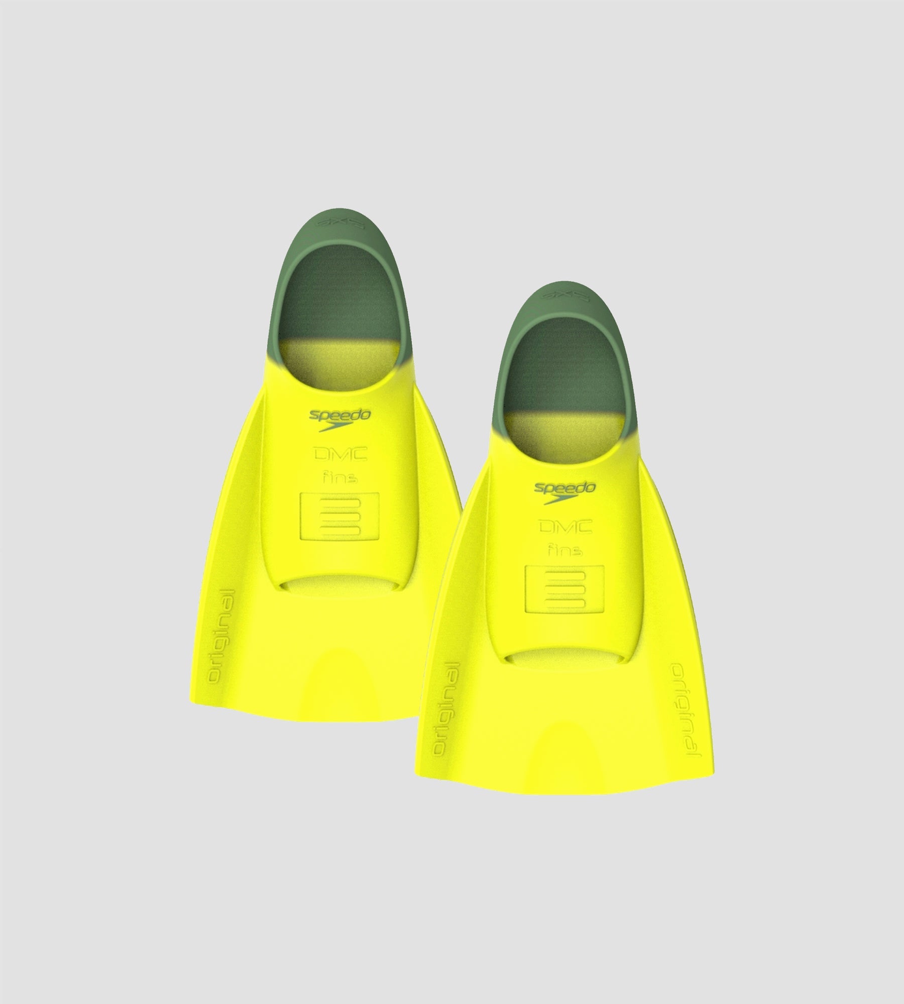 Speedo Unisex Adult DMC Original Training Fin - Yellow | Buy Fins Online in India – InstaSport
