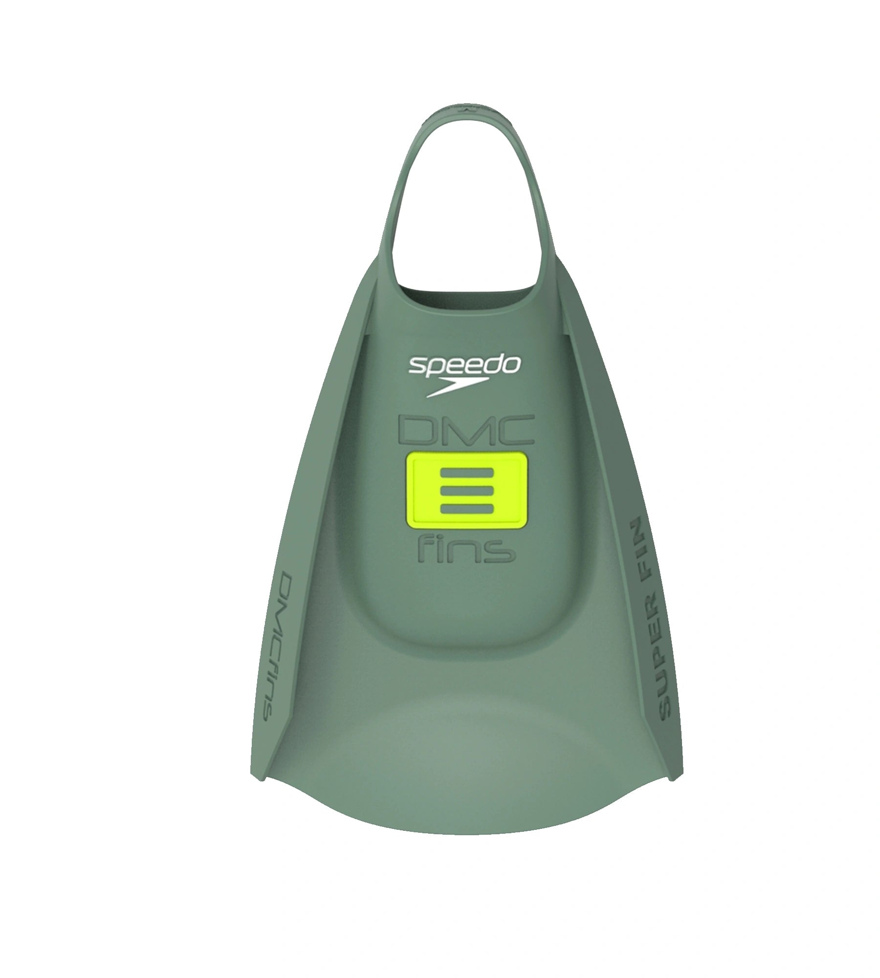 Speedo Unisex Adult DMC Super Training Fin - Green - Fins | Speedo | InstaSport