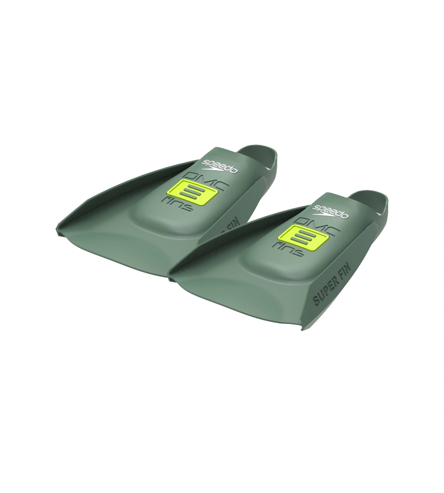 Speedo Unisex Adult DMC Super Training Fin - Green - Fins | Speedo | InstaSport