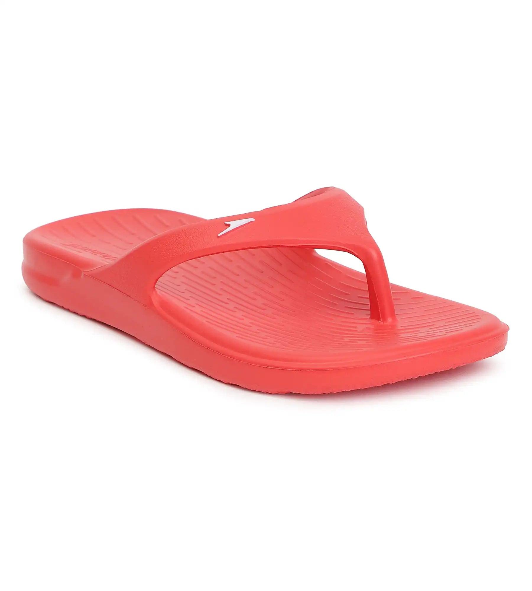 Speedo Unisex Junior's Single Colour Flip Flops For Boys and Girls - Fed Red & White - Single Colour Flip Flops | Speedo | InstaSport