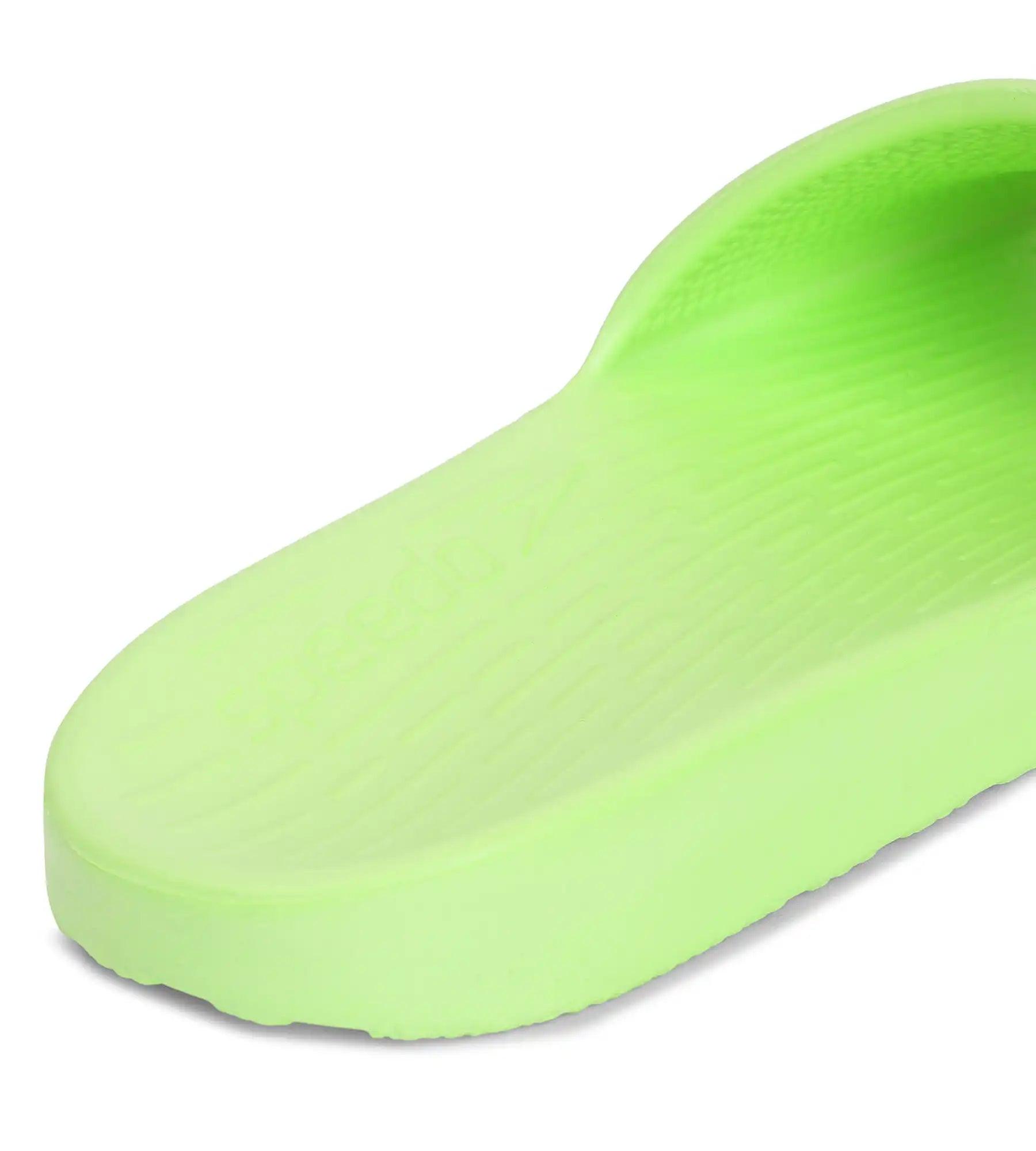 Speedo Unisex Junior's Single Colour Slides For Boys and Girls - Bright Zest & True Navy - Single Colour Slides | Speedo | InstaSport