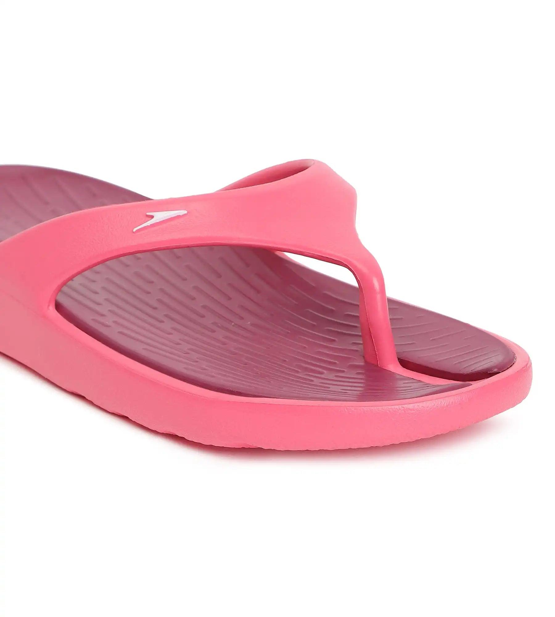 Speedo Women's Dual Colour Flip Flops - Deep Plum & Cinder Rose - Dual Colour Flip Flops | Speedo | InstaSport