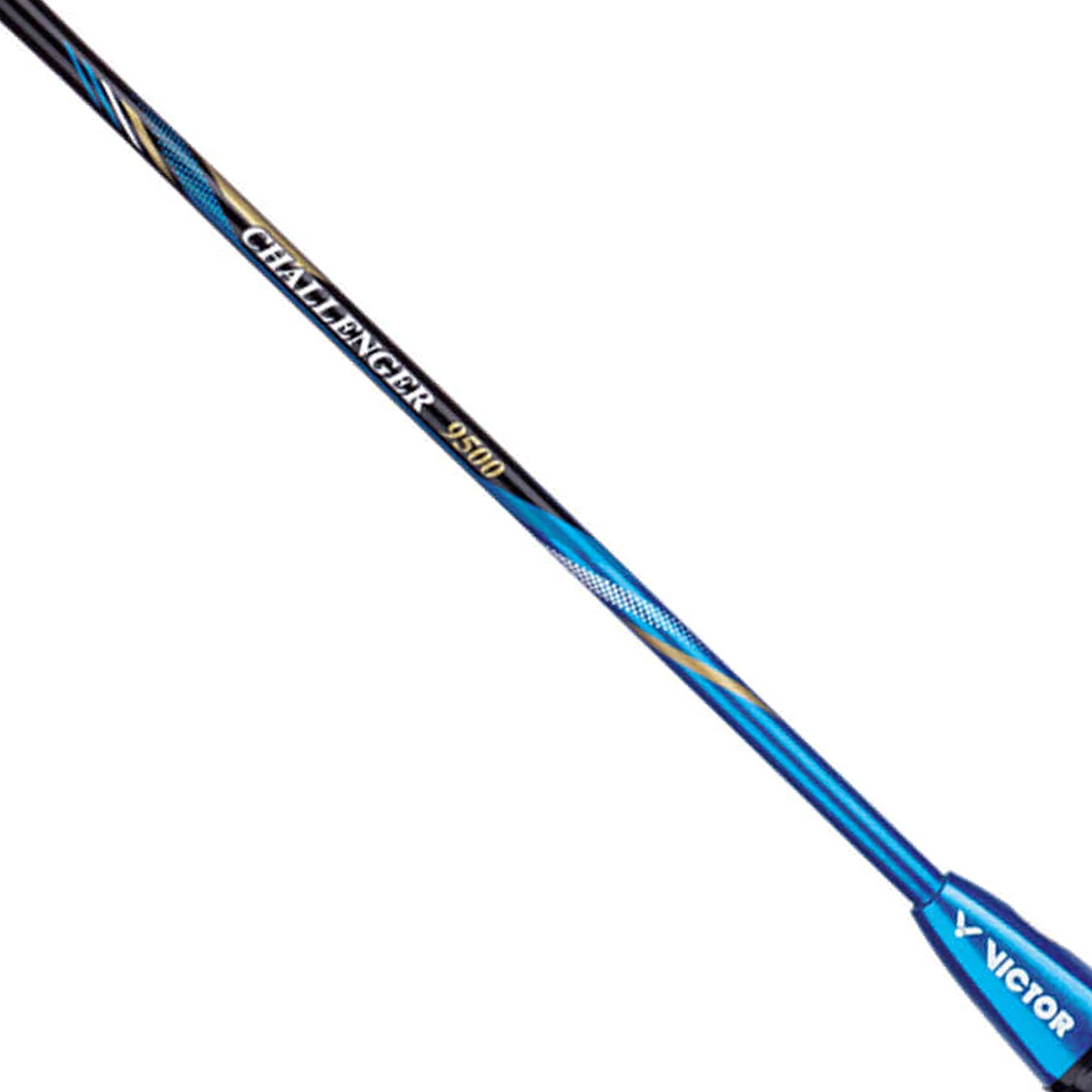 victor_Challenger_9500_Strung_Fullview_Badminton_Racket_Blue_Handle_Instasport