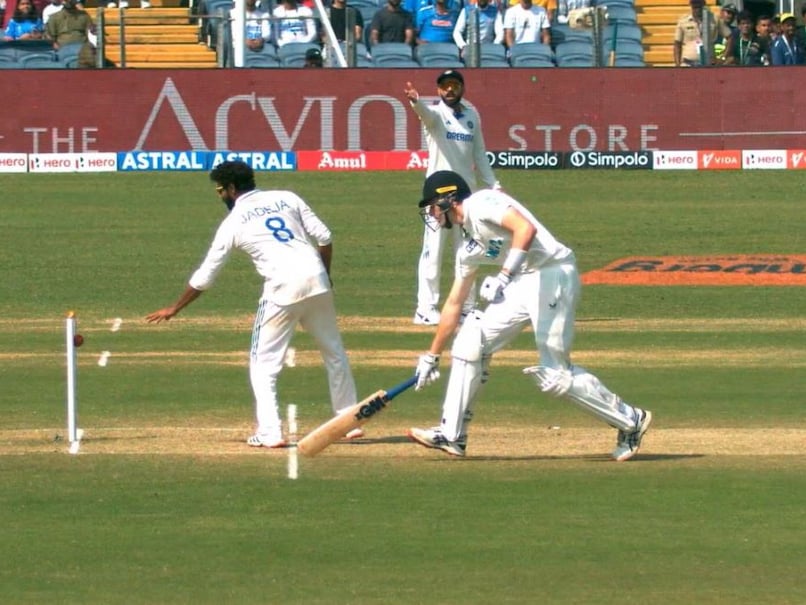 Jadeja's Dhoni-esque Run Out Stuns New Zealand in Pune