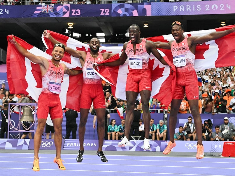 Canada Triumphs in Olympic Men's 4x100m Relay, US Disqualified