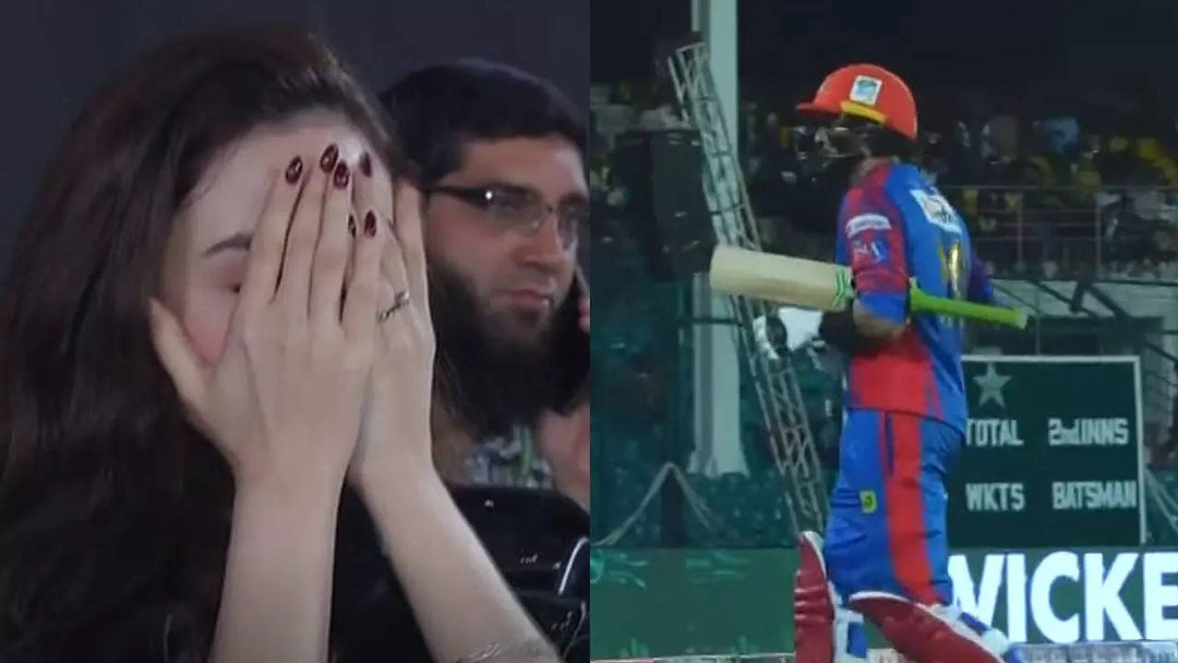 Shoaib Malik's PSL Disappointment Draws Attention to Wife Sana Javed's Reaction