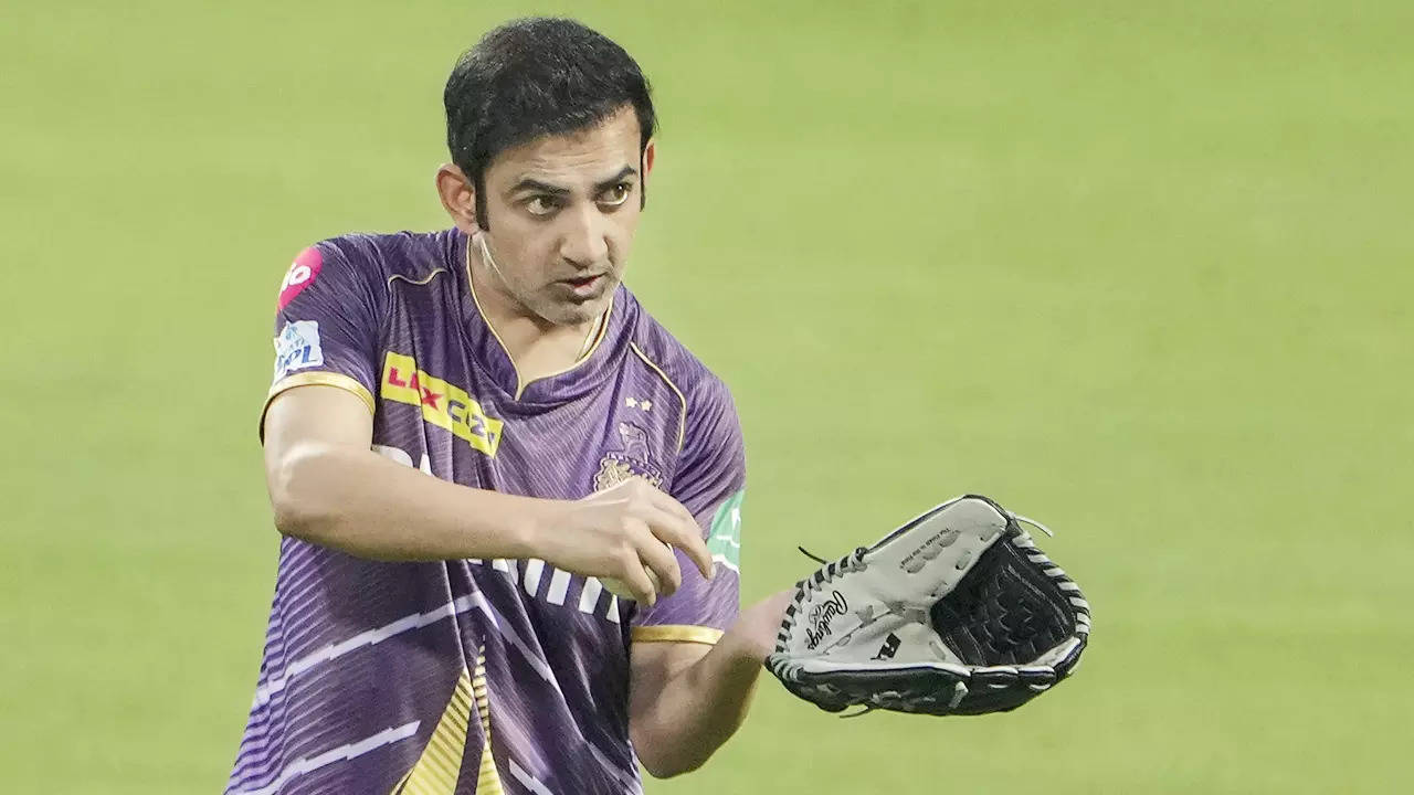 Gautam Gambhir Breaks Character, Reveals Rare Smile