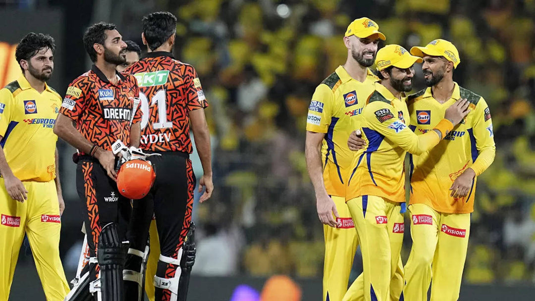 CSK Crush SRH by 78 Runs, Gaikwad Stars with 98