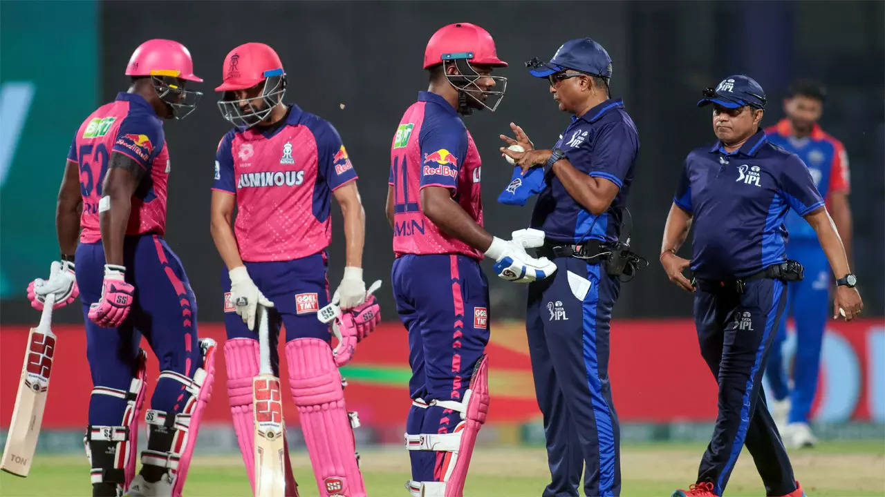 Sanju Samson's Controversial Dismissal Rocks Delhi Capitals vs Rajasthan Royals Clash