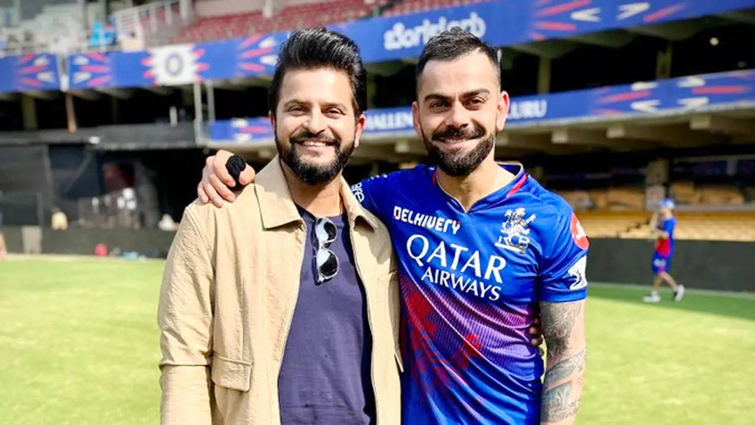 Raina Extends Best Wishes to Kohli Ahead of RCB-CSK Clash