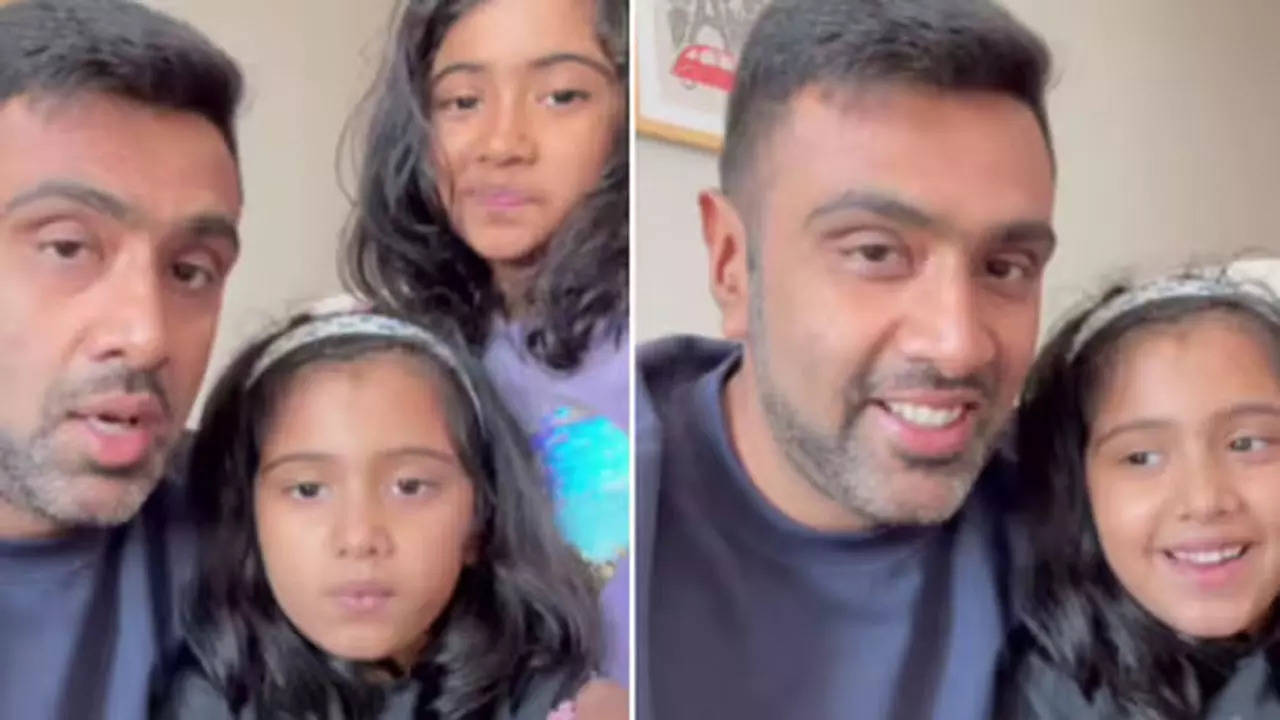 Ashwin's Daughter Poses Quirky Question During Australia-England Clash