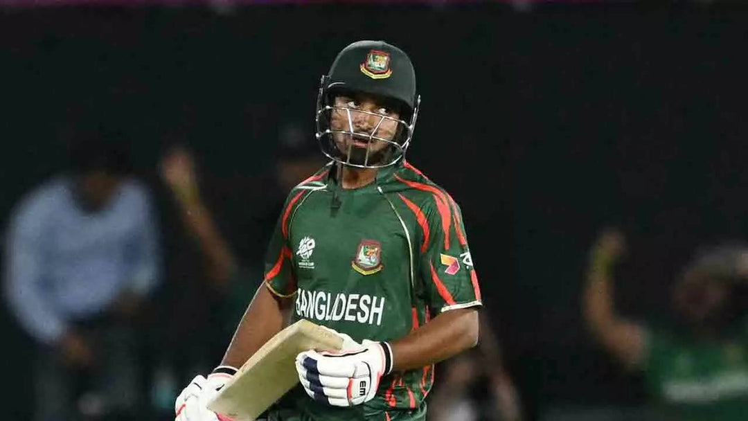 Bangladesh's Jaker Ali Accused of DRS Violation in T20 World Cup