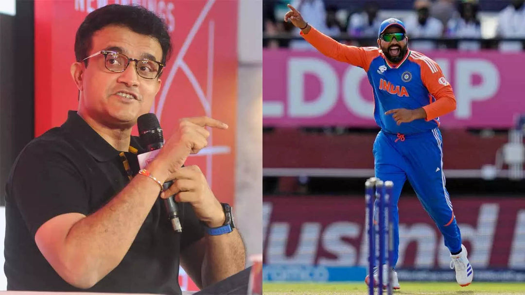 Ganguly Praises Rohit's Captaincy, Urges India to Win T20 World Cup