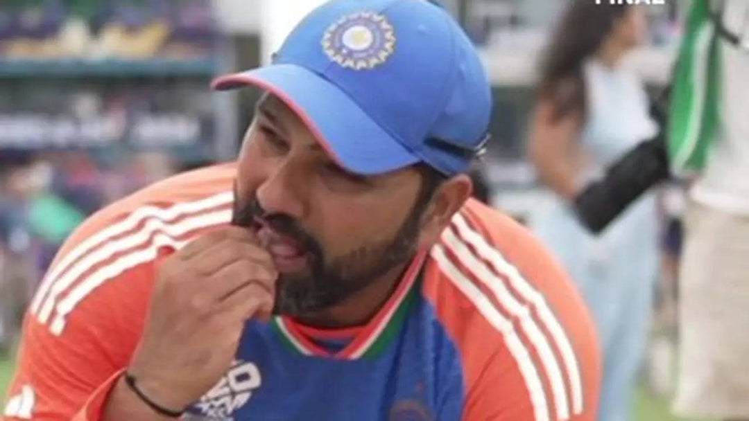 Rohit Sharma's Emotional Gesture: Eating Soil from T20 World Cup Pitch