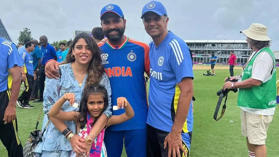 Rohit Sharma Pens Emotional Tribute to Rahul Dravid, Hails Him as 'Confidant, Coach, and Friend'