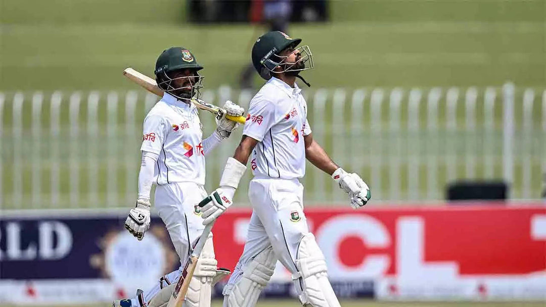 Bangladesh Fight Back with Rahim, Das Half-Centuries in Rawalpindi Test