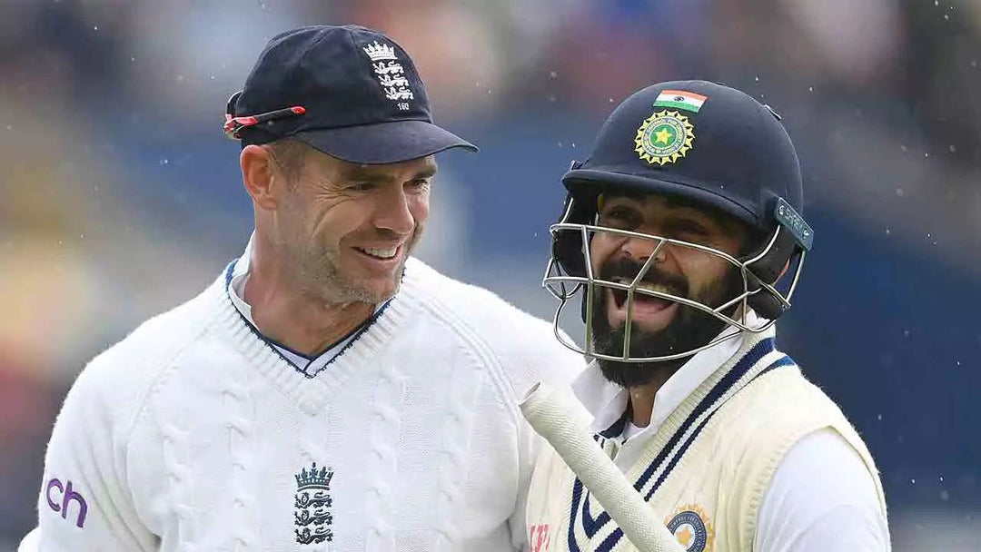 James Anderson Hails Virat Kohli as "One of the Best" Chasers in Cricket History