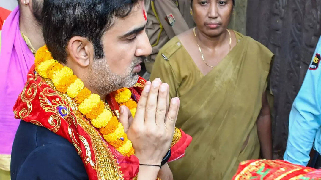 Team India Head Coach Gautam Gambhir Seeks Blessings at Kamakhya Temple